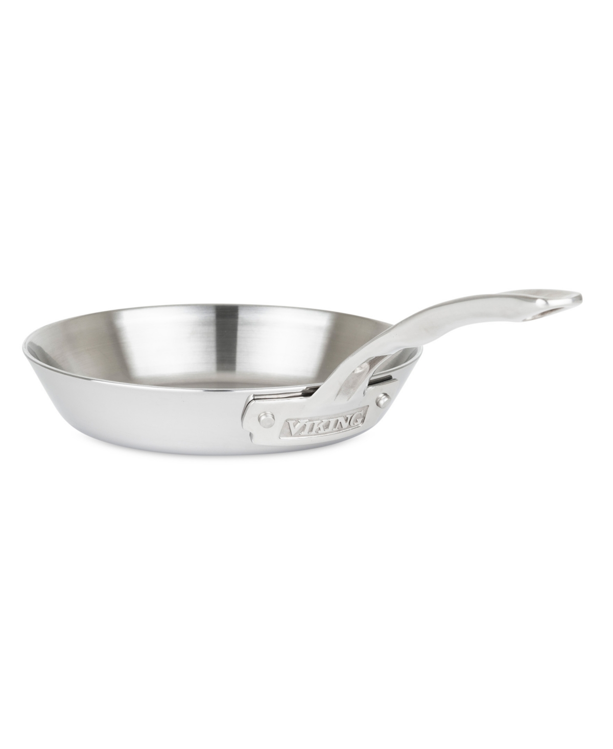 Viking Contemporary Fry Pan, 8" In Silver