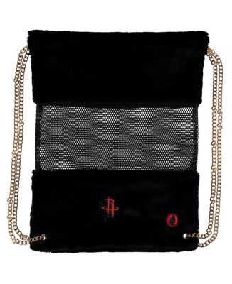 Houston Rockets Mesh Gold Chain Drawstring Bag - Macy's