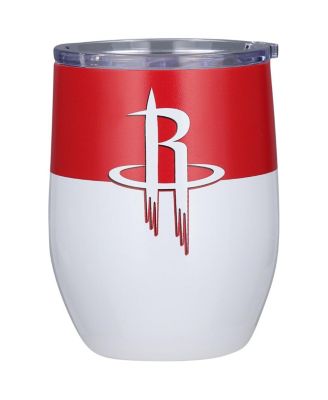 Houston Rockets 16 oz Colorblock Stainless Steel Curved Tumbler - Macy's