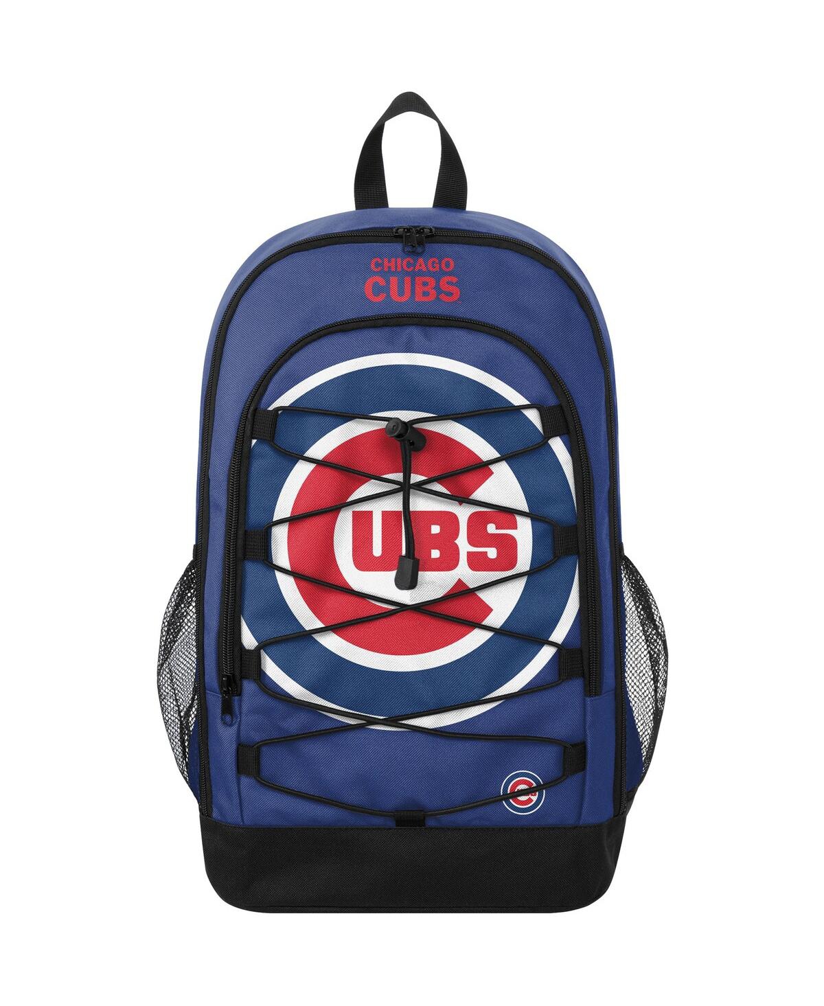 Chicago Cubs Big Logo Bungee Backpack - Navy