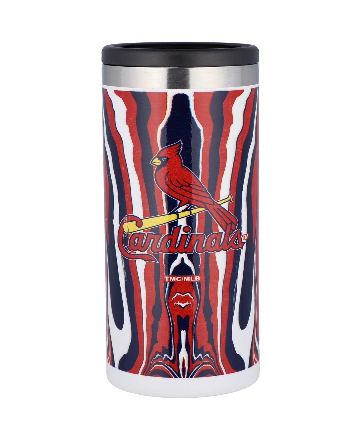 Memory Company St. Louis Cardinals 12 oz Tie-dye Slim Can Holder In Navy,red
