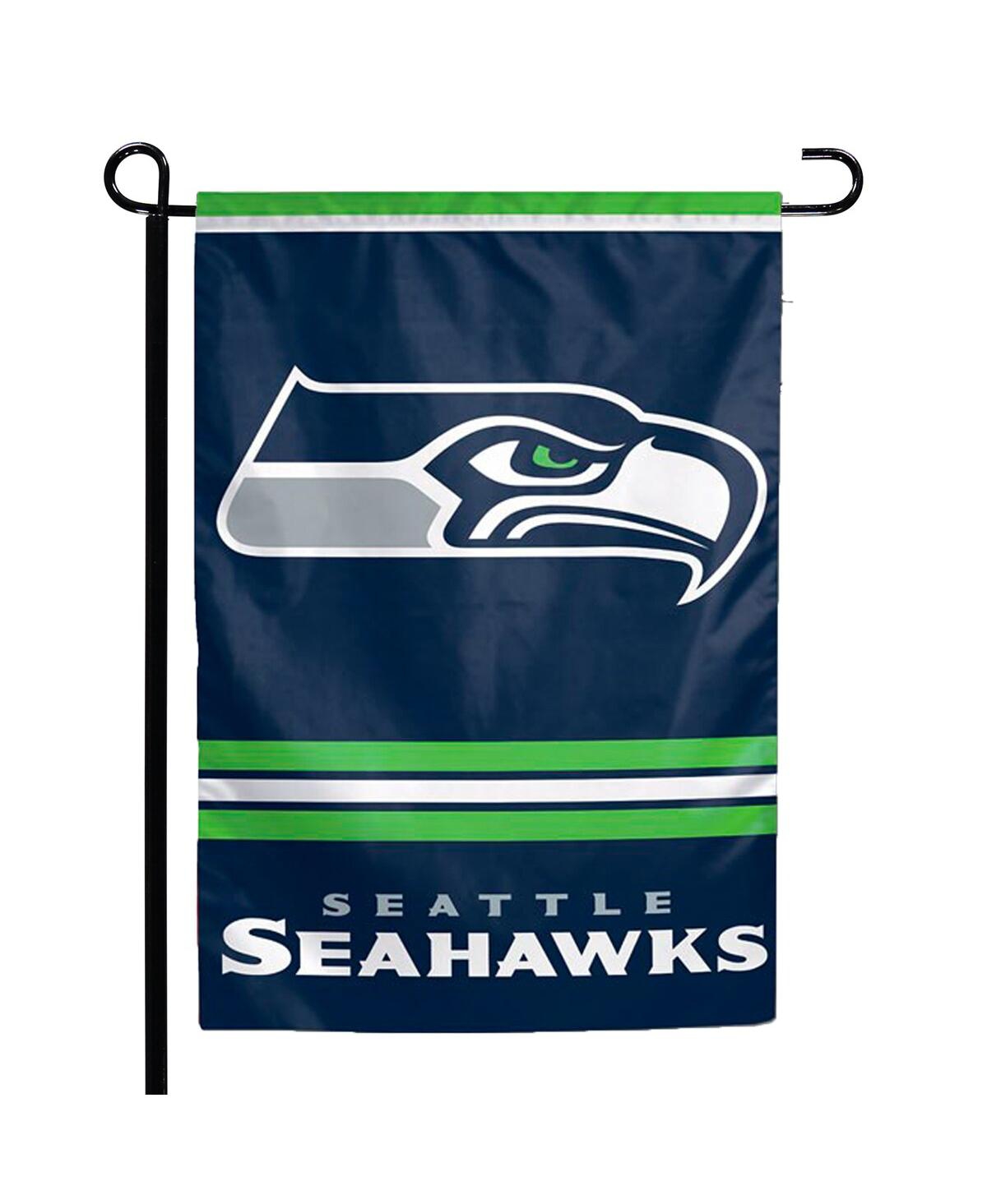 Seattle Seahawks 12" x 18" Double-Sided Garden Flag - Navy