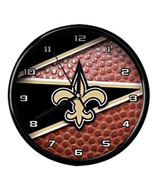New Orleans Saints 12" Football Clock