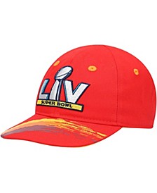 Infant Unisex Red Super Bowl Lv Slouch Flex Hat