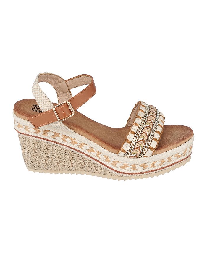 GC Shoes Women's Cheri Platform Wedge Sandals - Macy's