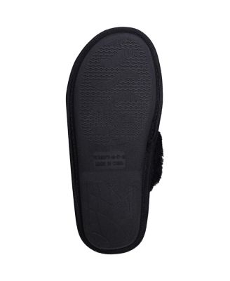 Women's Brooklyn Nets Script Cross Slide Slippers