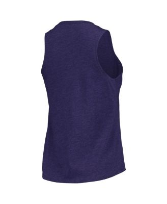 Women's Black, Purple Los Angeles Lakers Tank Top and Pants Sleep Set