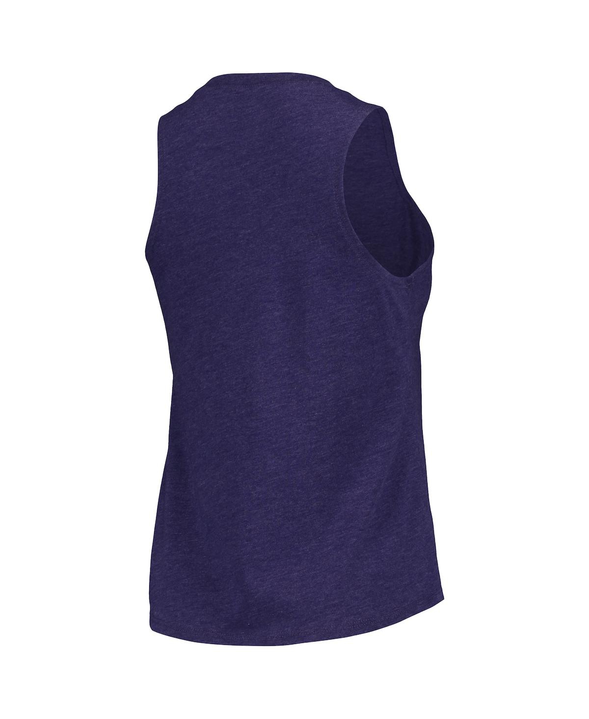 Concepts Sport Women's  Black, Purple Los Angeles Lakers Tank Top And Pants Sleep Set In Black,purple