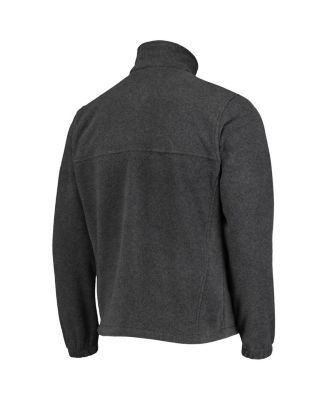 Men's Portland Trail Blazers Heathered Charcoal Flanker Full-Zip Jacket