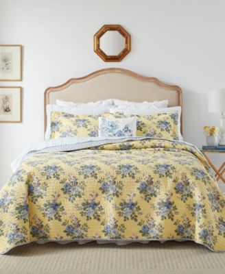 Linley Cotton Reversible 3-Pc. Quilt Set, Full/Queen