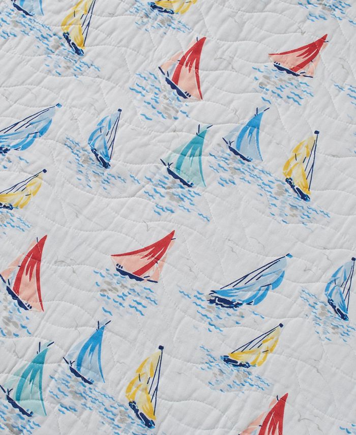 Laura Ashley Ahoy Quilt Set, King & Reviews Home Macy's