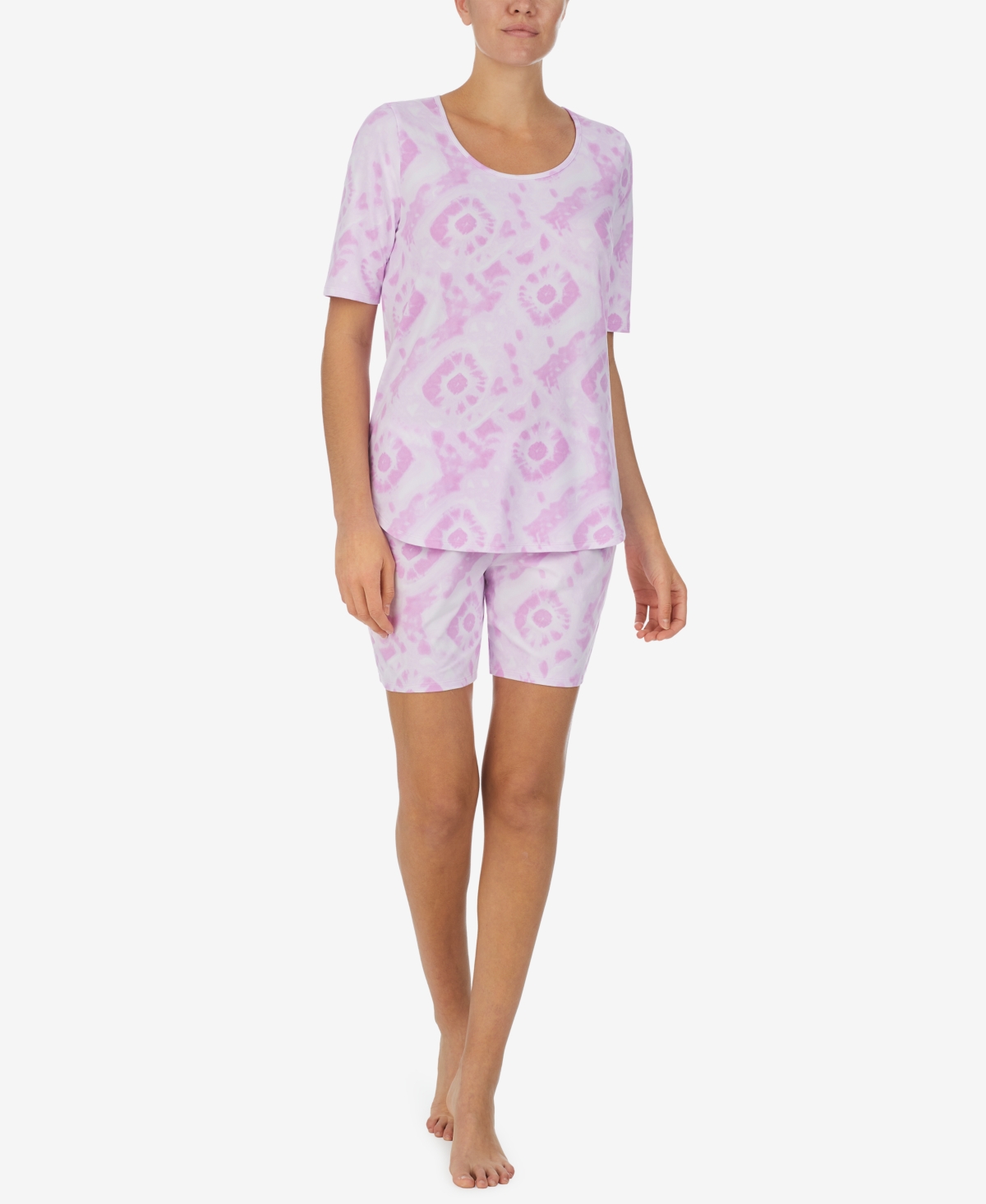 Ellen Tracy Women's Bermuda Pajama Set, Set of 2