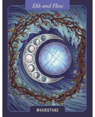 The Illustrated Crystallary Oracle Cards- 36-Card Deck of Magical Gems and Minerals by Maia Toll