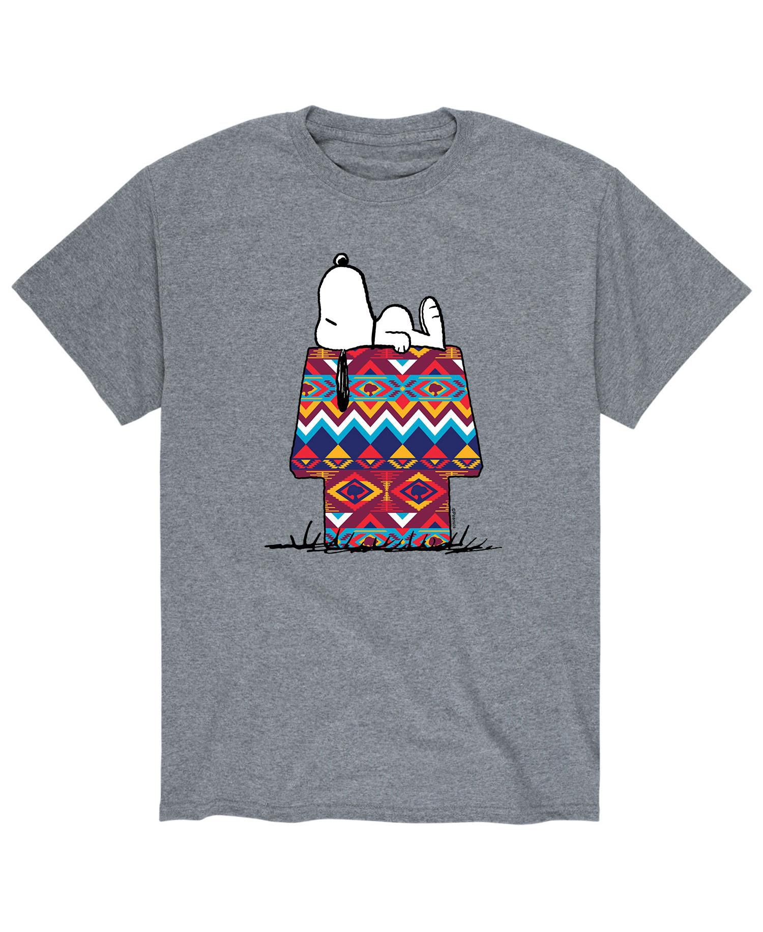 Men's Peanuts Patterned House T-Shirt