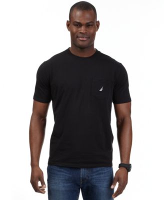 Men's Classic-Fit Solid Crew-Neck Pocket T-Shirt