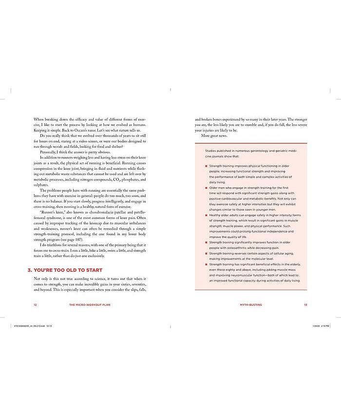 Barnes & Noble The MicroWorkout Plan Get the Body You Want without