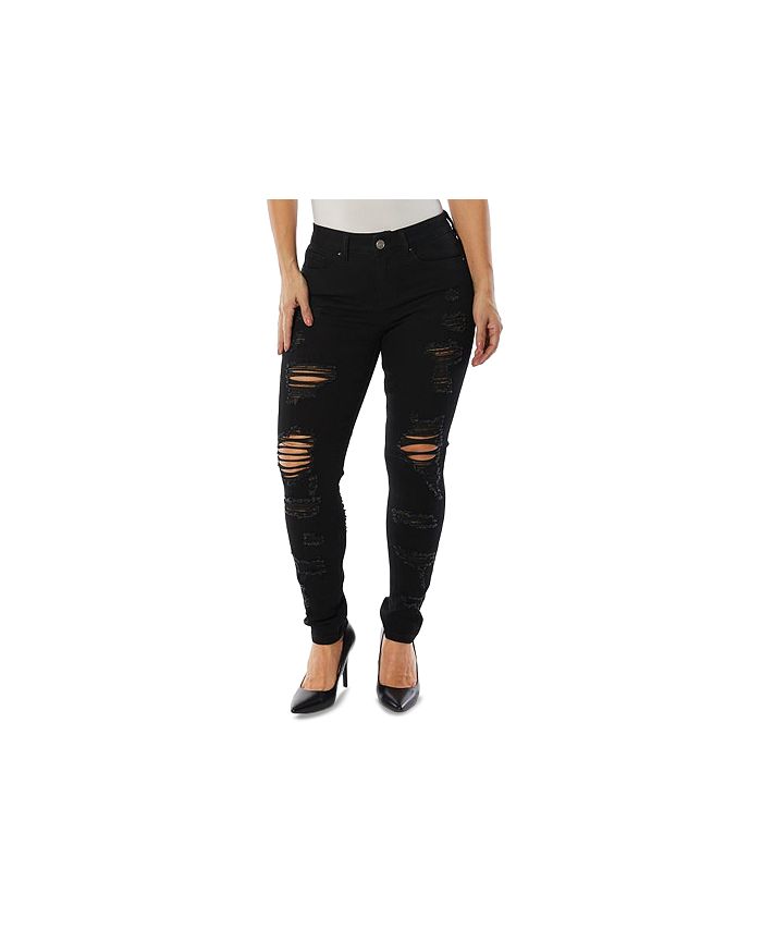 Dollhouse Juniors' Ripped Skinny Jeans & Reviews Jeans Women Macy's