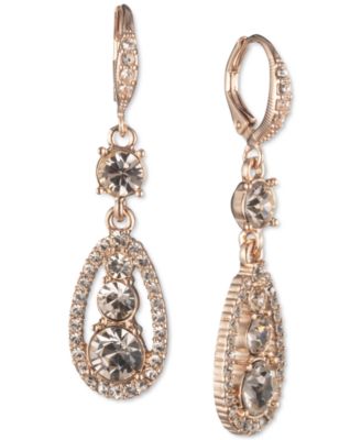 Givenchy - Crystal Double Drop Earrings