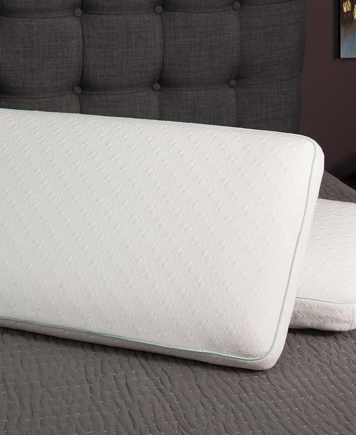 IntelliSLEEP Natural Comfort Traditional Memory Foam Pillow, Queen ...