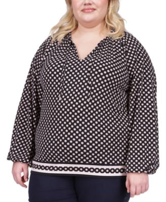 michael kors plus size tops