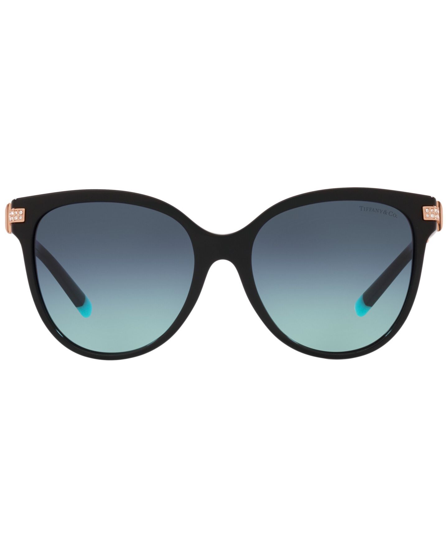 Женские солнцезащитные очки Tiffany & Co. Sunglasses, TF4193B, цвет: Чёрный — фото 3