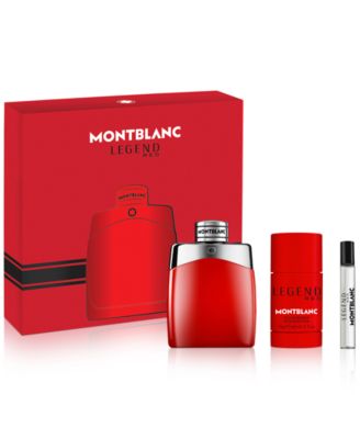 Montblanc - Men's 3-Pc. Legend Red Eau de Parfum Gift Set