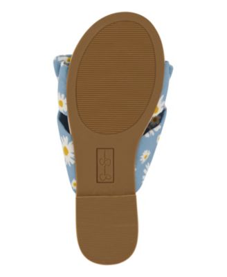 Little Girls Floral Sandal