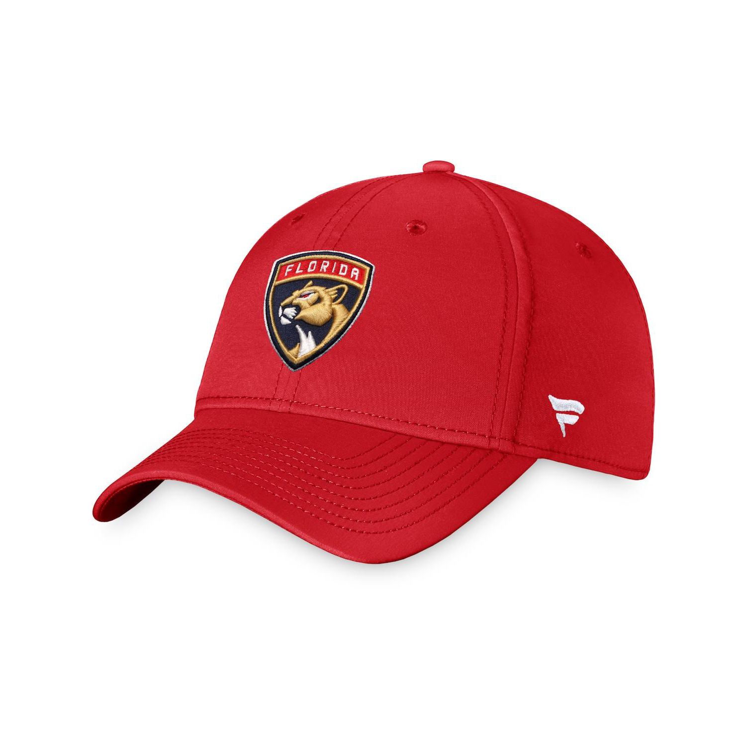 Men's Red Florida Panthers Core Primary Logo Flex Hat