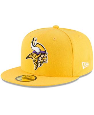 New Era Men's Gold Minnesota Vikings Omaha 59FIFTY Hat - Macy's