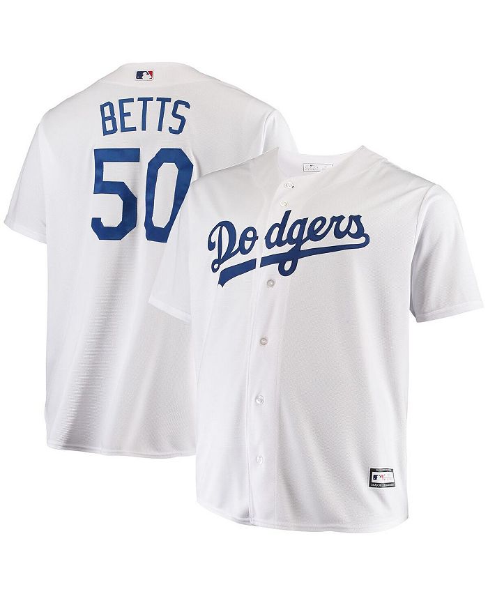 Profile Men's Mookie Betts White Los Angeles Dodgers Big and Tall