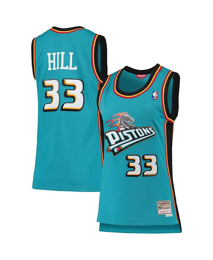 Mitchell & Ness Men's Grant Hill Detroit Pistons Gold Collection Swingman  Jersey - Macy's
