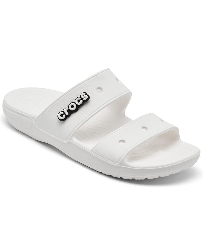 Crocs Women's Classic 2-Strap Slide Sandals from Finish Line & Reviews -  Finish Line Women's Shoes - Shoes - Macy's