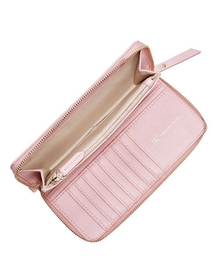INC International Concepts Hazell Zip Around Chevron Wallet, Created