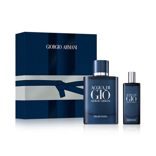 Armani Beauty Men's 2-Piece Acqua di Gio Profondo Eau de Parfum EDP Gift Set