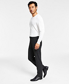 Men's Slim-Fit Pinstripe Suit Separate Pants, Created for Macy's