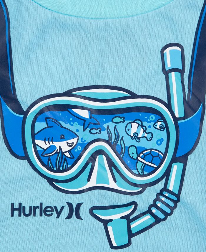 Hurley Baby Boy's Scuba 3Piece Swim Set Macy's