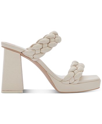 Dolce Vita Women's Ashby Braided Two-Band Platform Sandals - Macy's