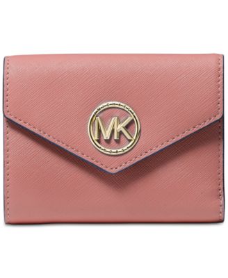 michael kors red wallet macy's