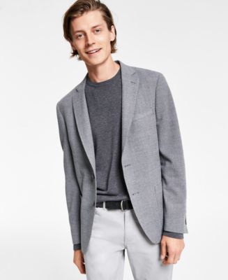 Calvin Klein Men’s Slim-Fit Wool Textured Sport Coat - Macy's
