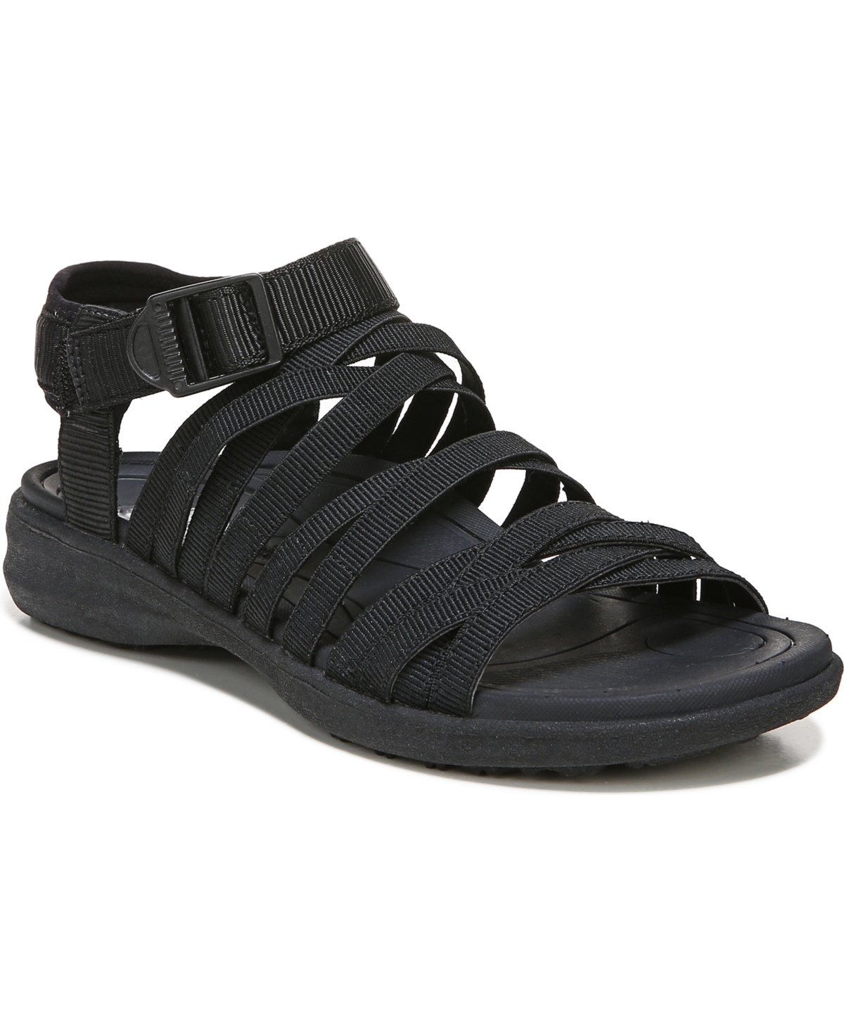 Women's Tegua Strappy Sandals - Black Fabric