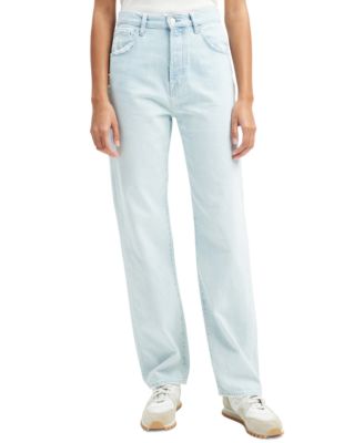Mankind Straight-Leg Light Wash Jeans 