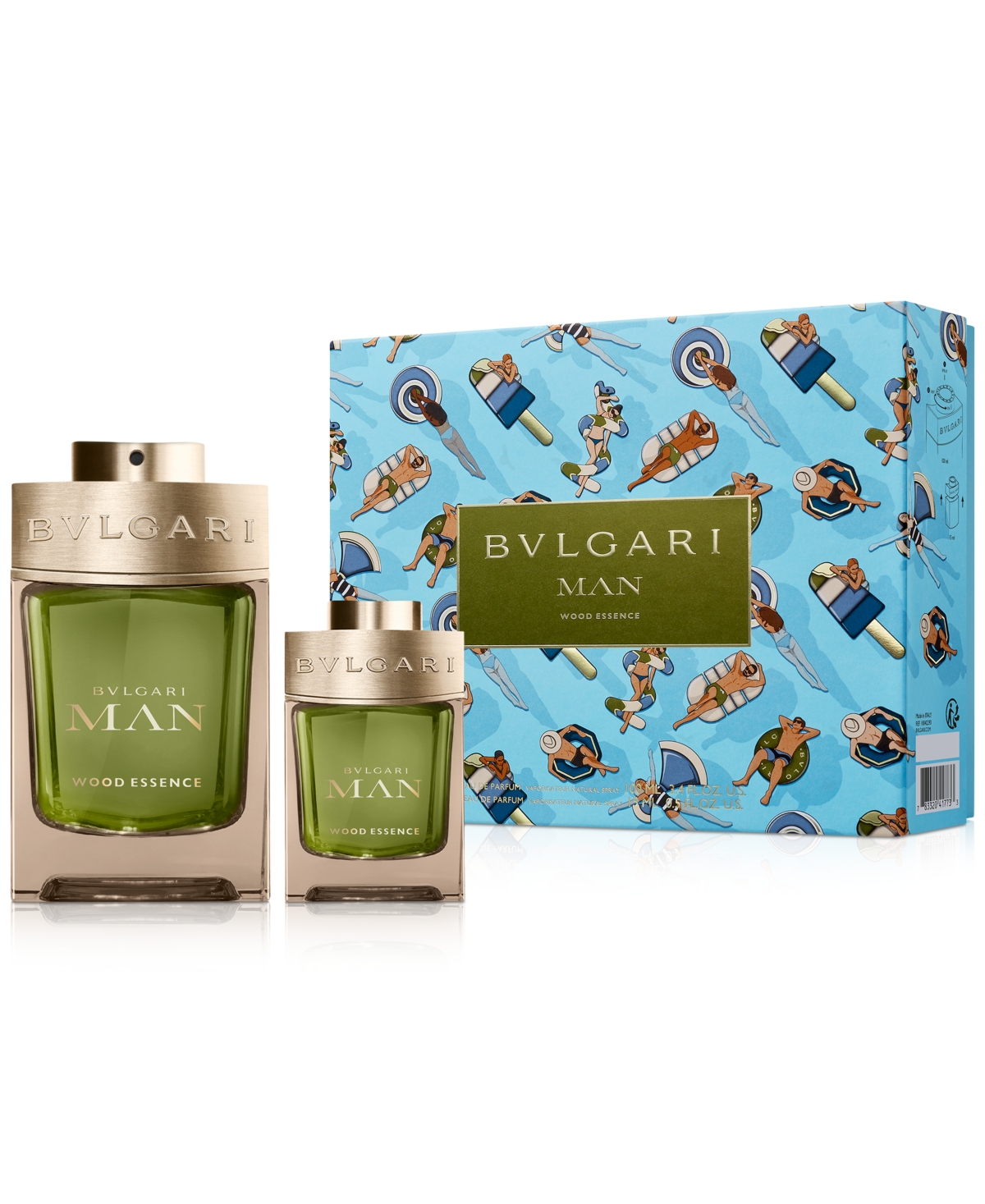 Bvlgari Men's 2-pc. Man Wood Essence Eau De Parfum Gift Set