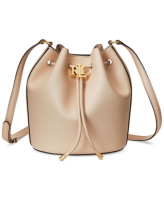 macys ralph lauren bucket bag