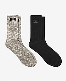 Men's Boot Socks, Pack of 2