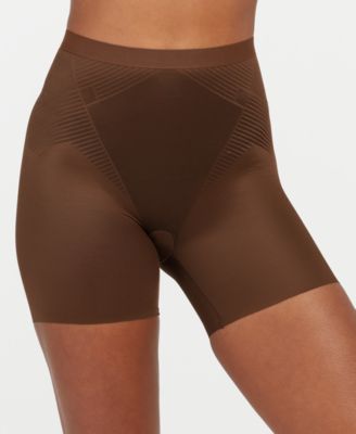 High-Waisted Mid-Thigh Girl Shorts 