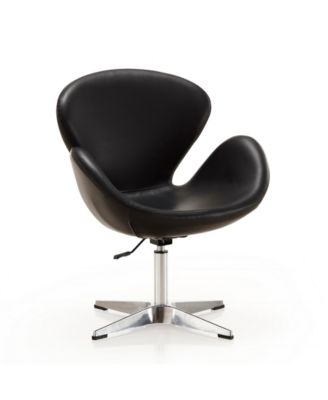 Raspberry Adjustable Swivel Chair