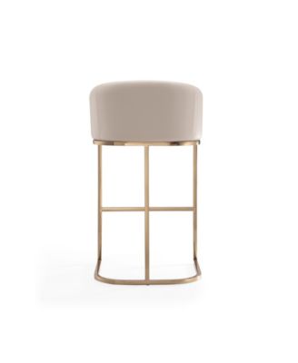 Louvre 3-Piece Leatherette Upholstered Barstool Set