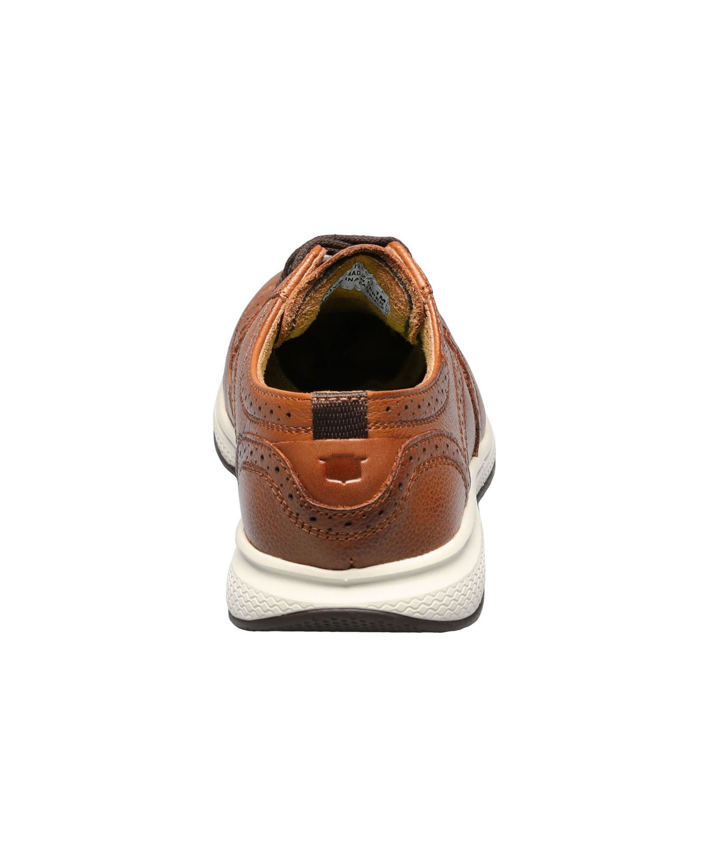 Обувь Florsheim Great Lakes Wingtip Jr. Oxford Shoes для мальчиков-малышей, цвет: Коньячный — фото 6