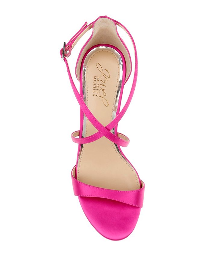 Jewel Badgley Mischka Sandalia De Tacón Dimitra Para