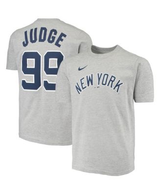 Aaron Judge New York Yankees Nike Youth Player Name & Number T-Shirt -  Heathered Gray